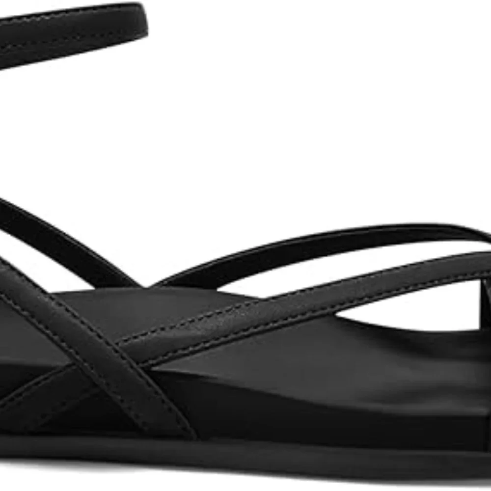BLACK VACATION SANDALS - Picture 2 of 4